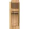 Ekena Millwork Merced Slat Rough Sawn Outlooker, Western Red Cedar, 6"W x 12"D x 16"H OUT06X12X16MRC06RWR - alternate 2